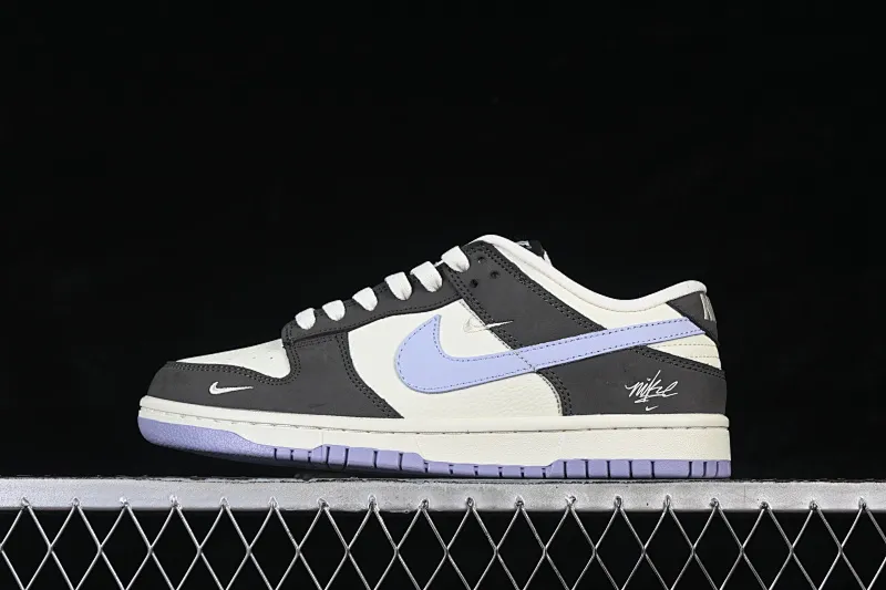 All categories Nk SB Dunk Series Nk SB Dunk Low High-end customized low-top sneakers Nike SB Dunk Low White Purple Gray High-end customized low-top casual sneakers YF9511-922